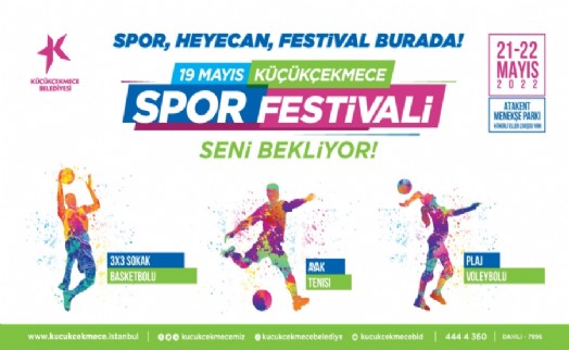 Küçükçekmece’de Spor Festivali için geri sayım