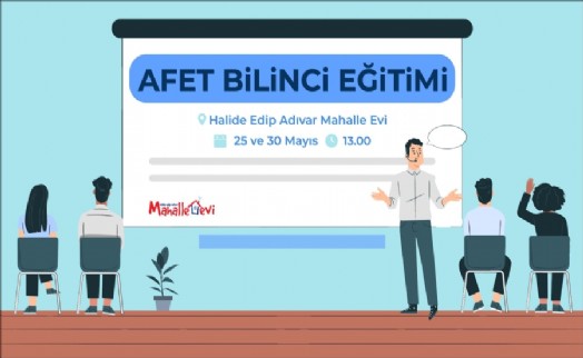 Şişli’de afet bilinci eğitimi