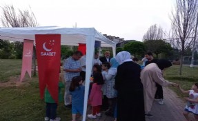 Saadet Partisi'ne Ataşehir'de yoğun ilgi