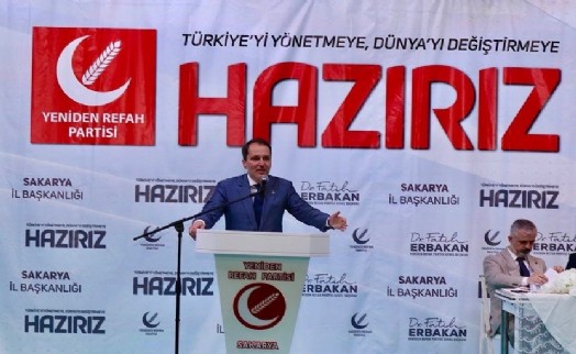 Erbakan ekonominin reçetesini açıkladı ‘Yeniden Refah iktidarında işsizlik yok’