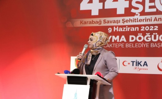 Başkan Karaalioğlu Karabağ şehitlerini unutmadı ‘Ruhları şad, mekanları cennet olsun’
