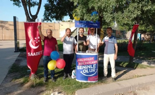 Ataşehir’de Saadet Partisi rüzgarı