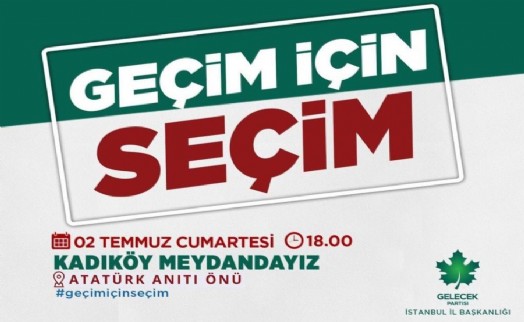 Gelecek Partisi Ümraniye’den vatandaşlara davet