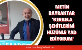 Başkan Bayraktar Aşure Günü mesajında adalet vurgusu yaptı