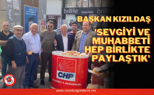 CHP'den Çekmeköylüler'e Aşure ikramı