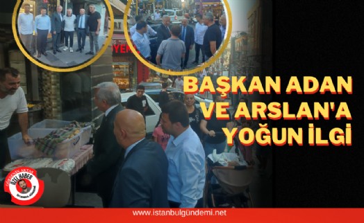 MHP Bayrampaşa esnafının yanında