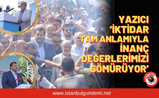 Saadet İstanbul’un pikniği Karamollaoğlu’yla vatandaşları bir araya getirdi