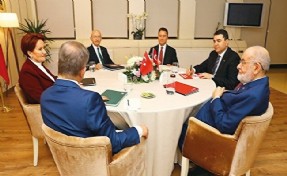 6’lı masada neler oluyor? Peş peşe açıklamalar