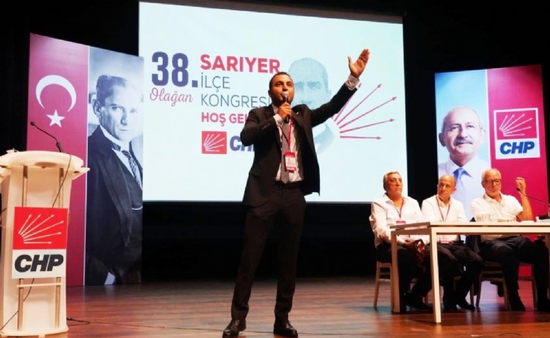 CHP Sarıyer İlçe Başkanı Volkan Yıldız istifa etti