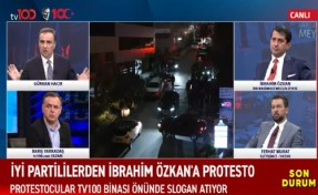 İBB Meclis Üyesi İbrahim Özkan’a protesto şoku! Açıklamalarda bulunduğu esnada...