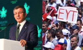 Davutoğlu EYT mağdurlarına seslendi! ‘Eylül 1999 sonrası işe girenler...’