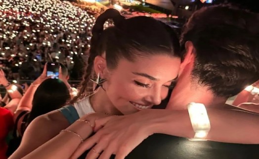Hakan Sabancı'dan Hande Erçel'e jest