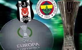 Beşiktaş ve Fenerbahçe'nin rakipleri netleşiyor