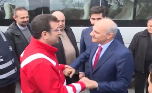 Birol Aydın ve Ekrem İmamoğlu’ndan ‘nezaket’ görüntüleri!
