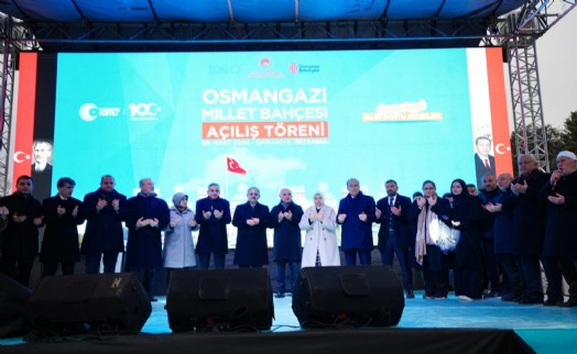 İstanbul’un en büyüğü Ümraniye’de dualarla açıldı! 147 bin metre kare alanda...
