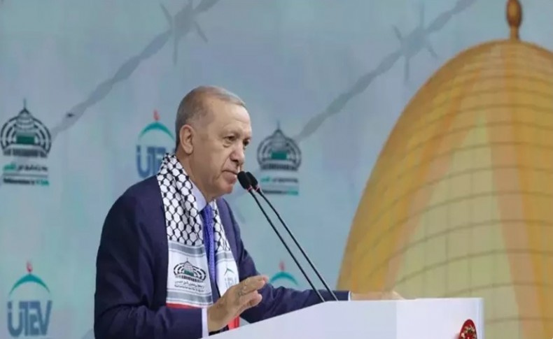 Cumhurbaşkanı Erdoğan'dan çok çarpıcı İsrail mesajı! ‘İsrail ile ticari ilişkiler...’
