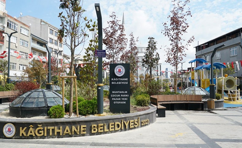 Kağıthane Belediyesi’nden hummalı ‘park’ çalışması!